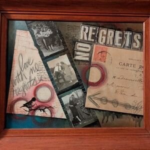 Beautiful original mixed media painting